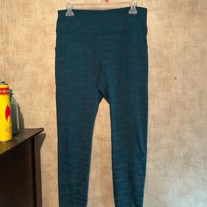 Avia Teal Activewear Leggings